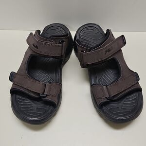 NWOT FILA Brown Sandals